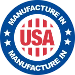 Seal: manufactured in the USA